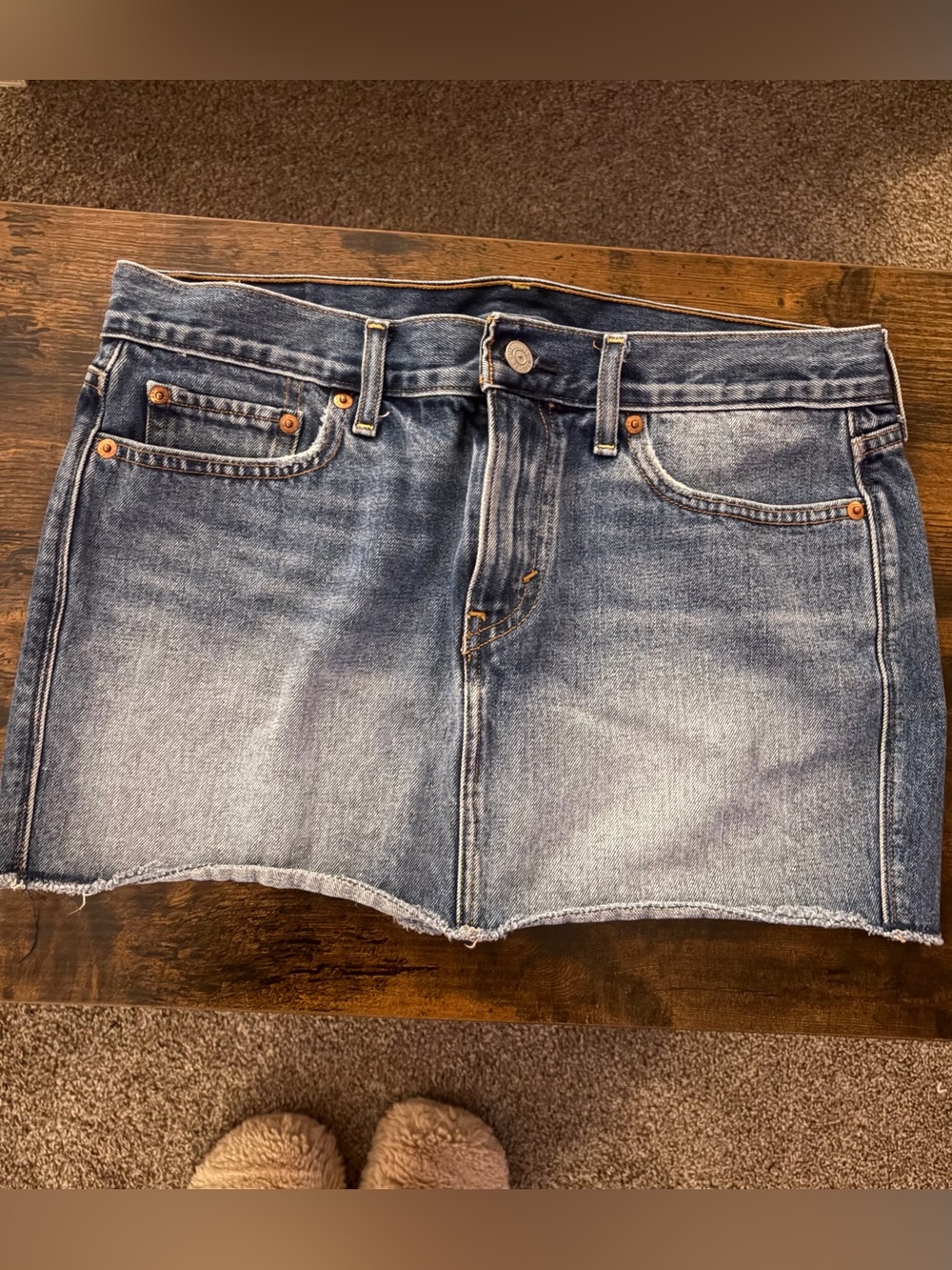 Levi's Vintage Denim Mini Skirt